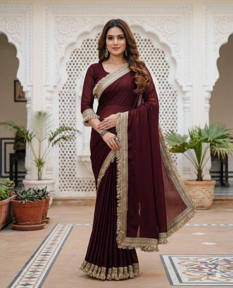 Vastrangan star georgette sarees wholesale surat